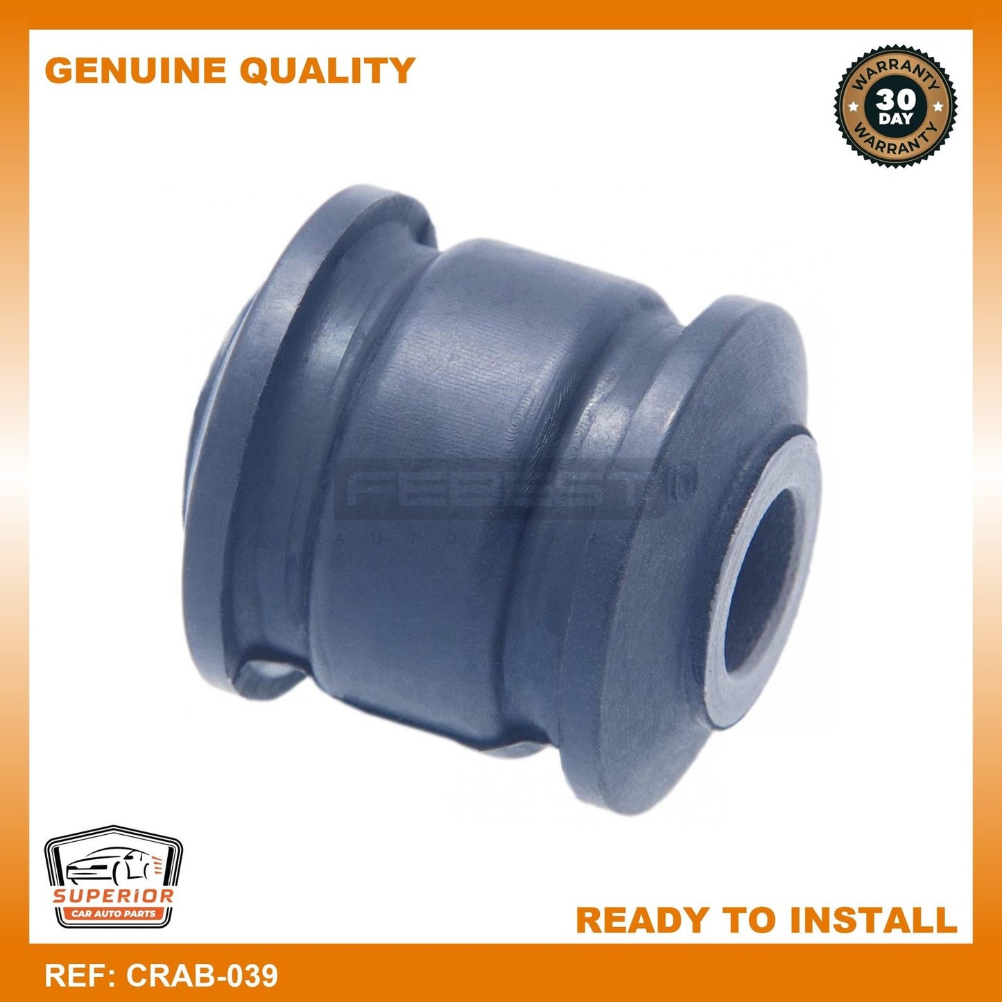 FEBEST 01-10 Chrysler PT Cruiser Trailing Arm Suspension Bush CRAB-039