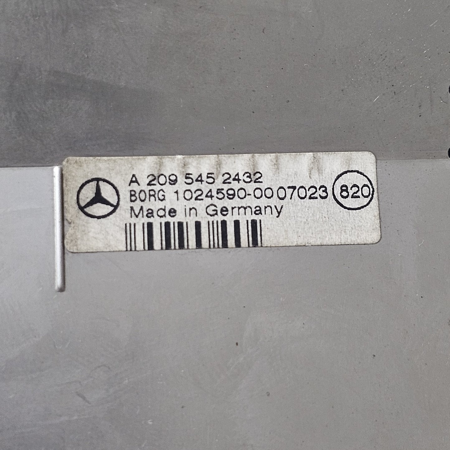 2004-2008 Mercedes-Benz W203 C-Class Parking Display Control Unit A2095452432