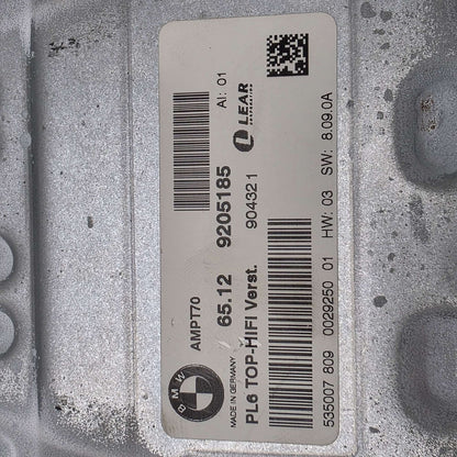 2007-2013 BMW X5 Top HiFi DSP Audio Amplifier 9205185