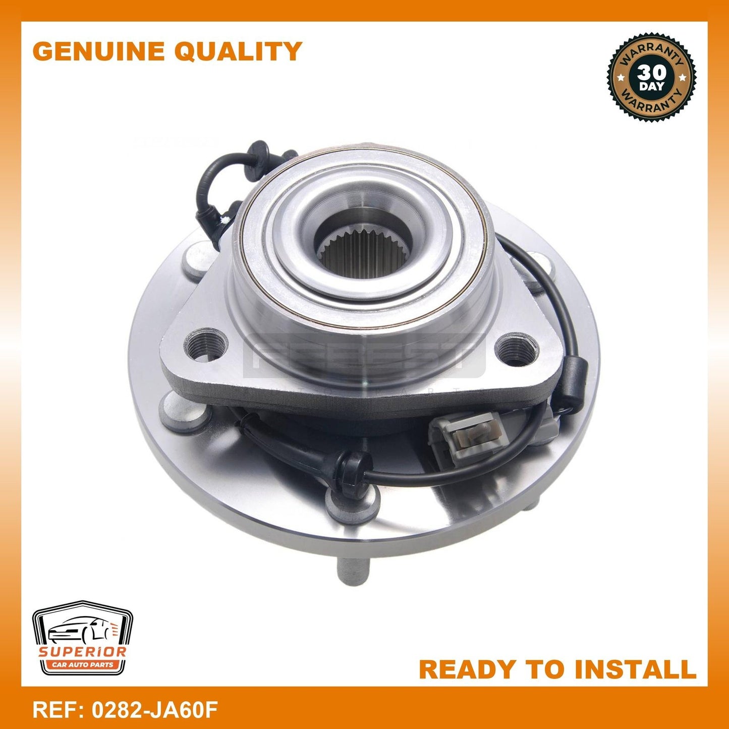 FEBEST 2005-2015 Nissan Armada Front Wheel Hub 0282-JA60F