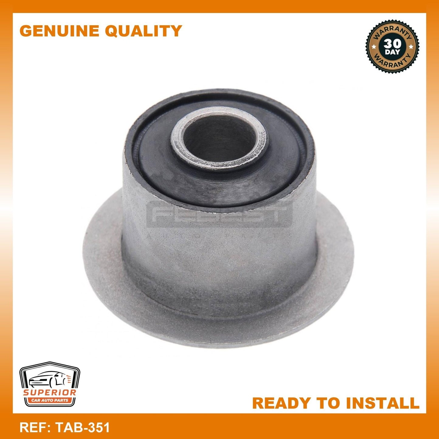 Febest 2005-2023 Toyota Tacoma Rear Leaf Spring Bushing TAB-351