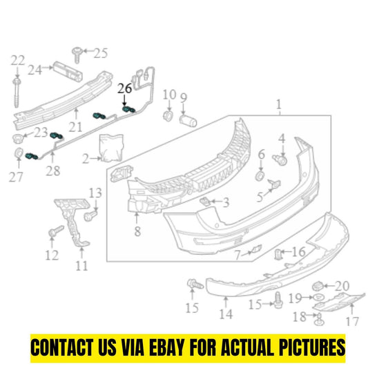 Audi 09-24 Q5 Parking Aid Sensor 1S0919275CGRU