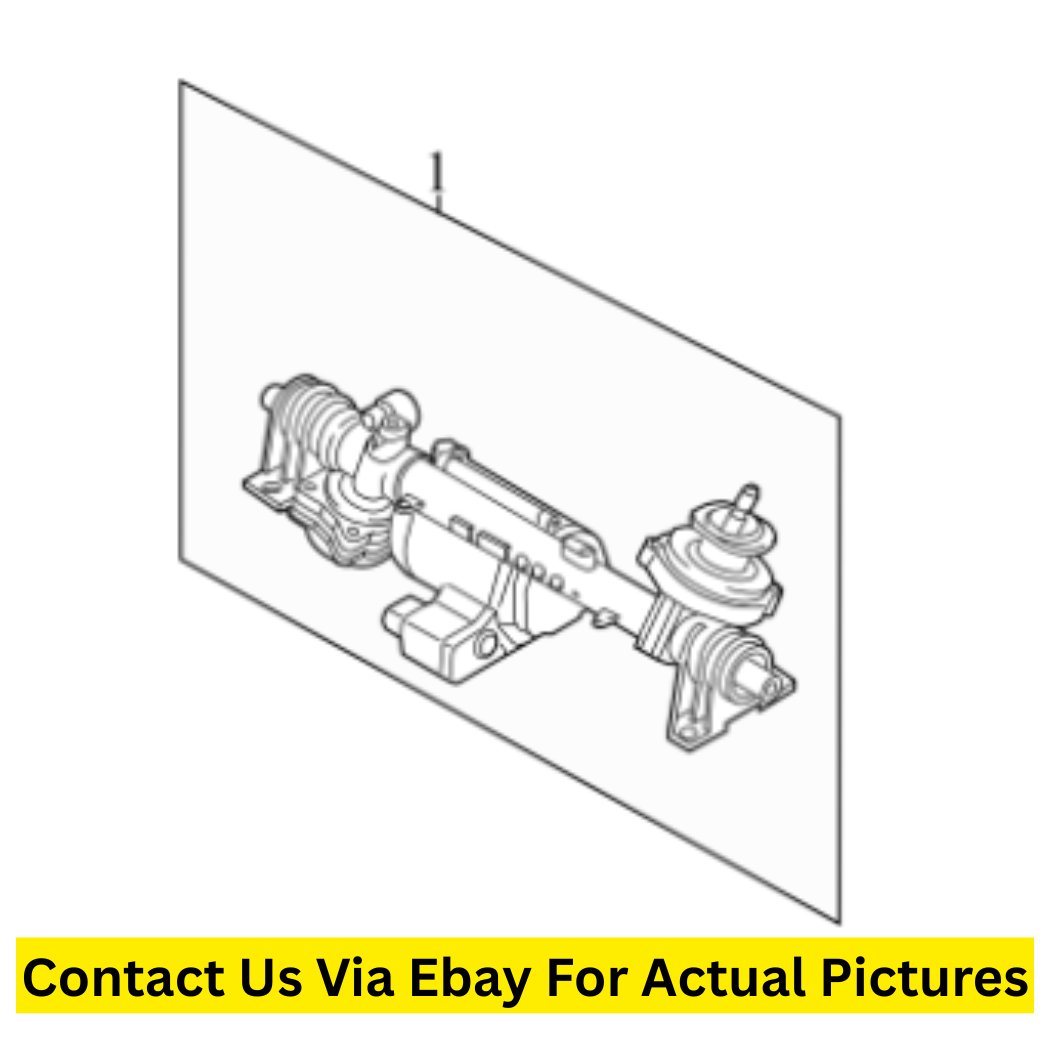 2014 Volkswagen Passat Rack and Pinion Assembly Used OEM 1K1423055M