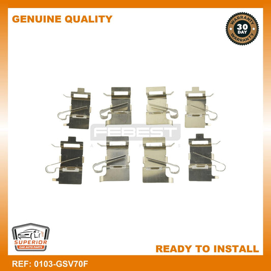 Febest Toyota Disc Brake Clip Set 0103-GSV70F