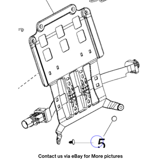 2009 Chevrolet Lumina S Right Seat Lumbar Support Mechanism Used OEM 92200575