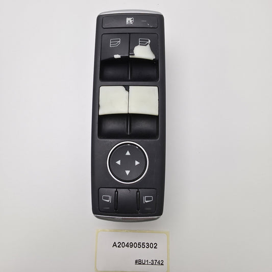 2008-2012 Mercedes-Benz C280 Front Left Door Power Window Switch A2049055302