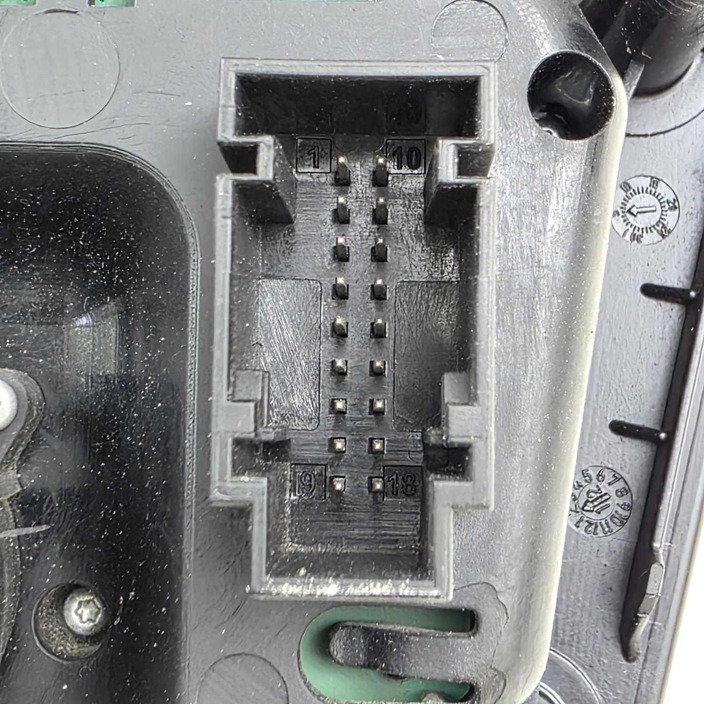 2009-2012 BMW 750Li A/C Climate Control Radio Switch 9285288