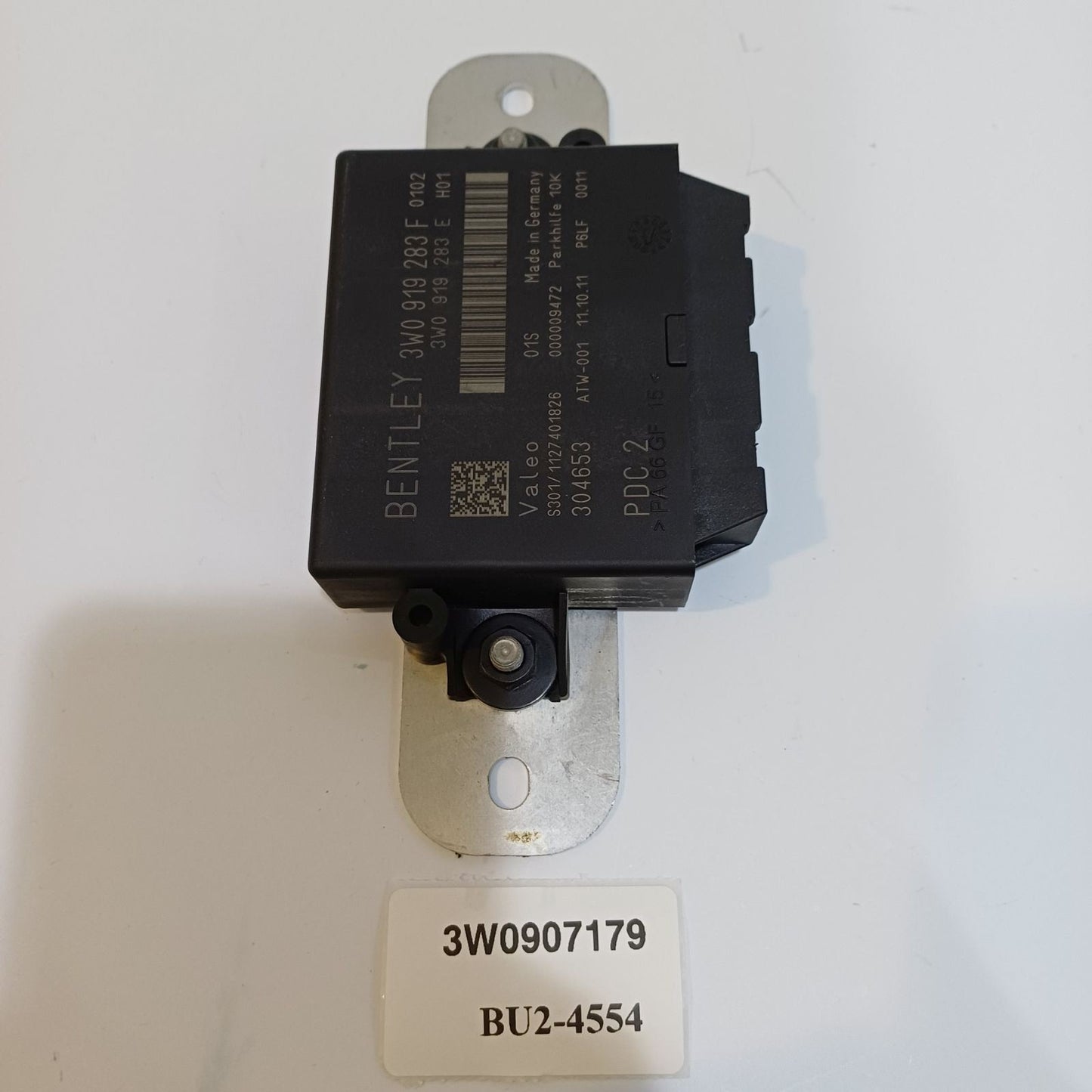 2016+ Bentley Continental Park Assist Control Unit Bracket 3W0907179