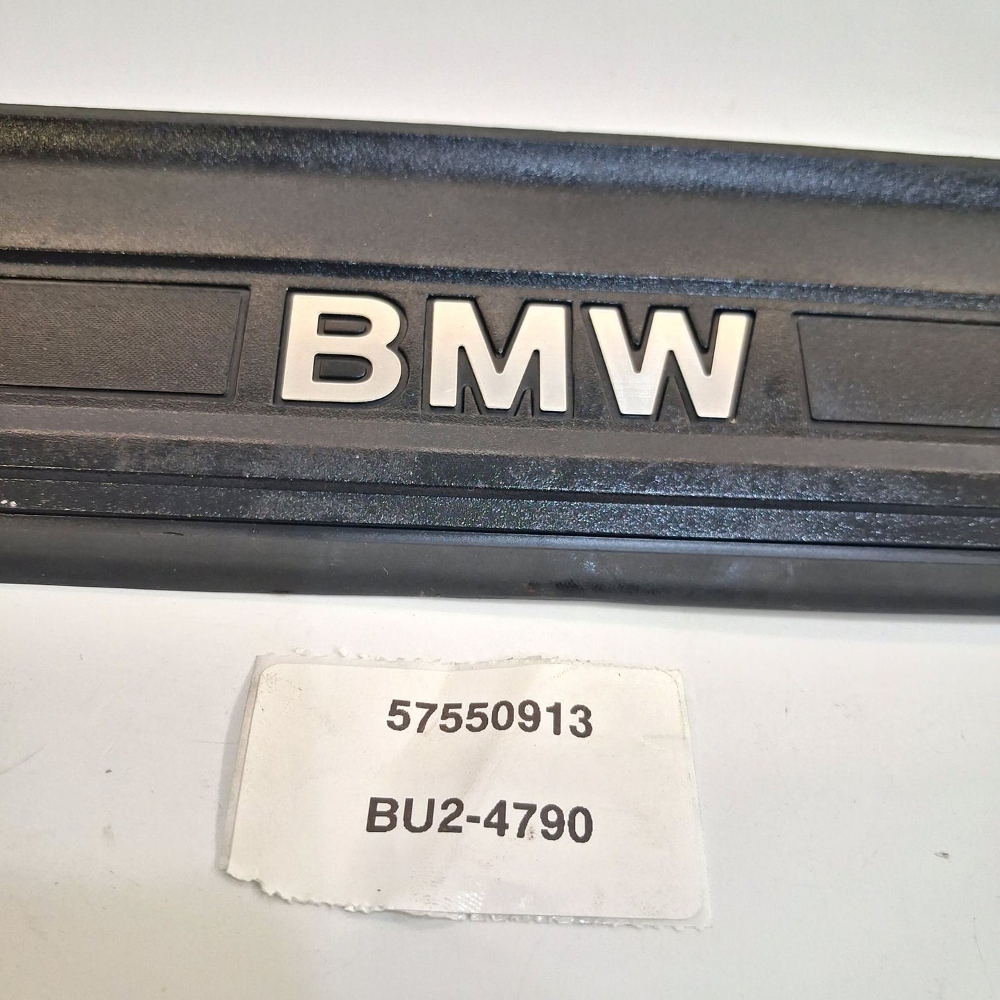 2011-2016 BMW 528i Rear Door Sill Scuff Trim Plate 57550913