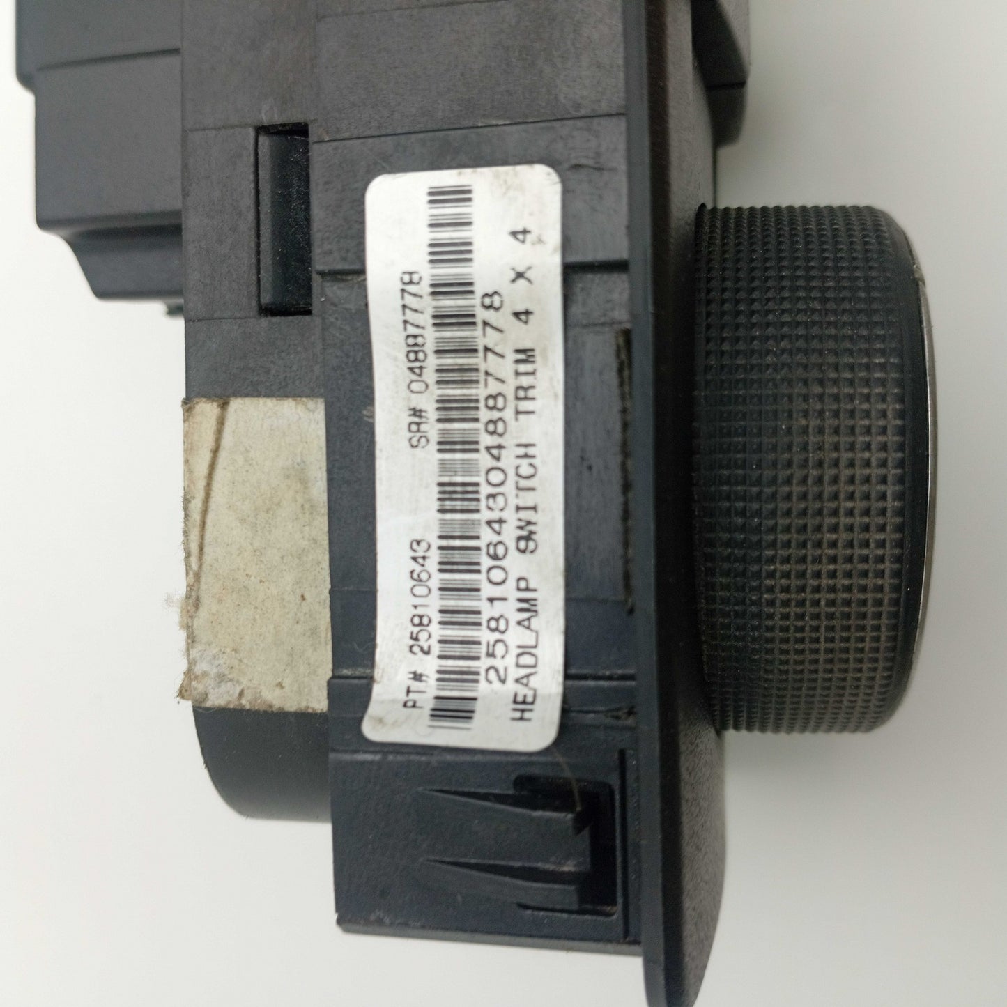 2007-2014 GMC Yukon Headlamp Switch Trim Plate 25810643