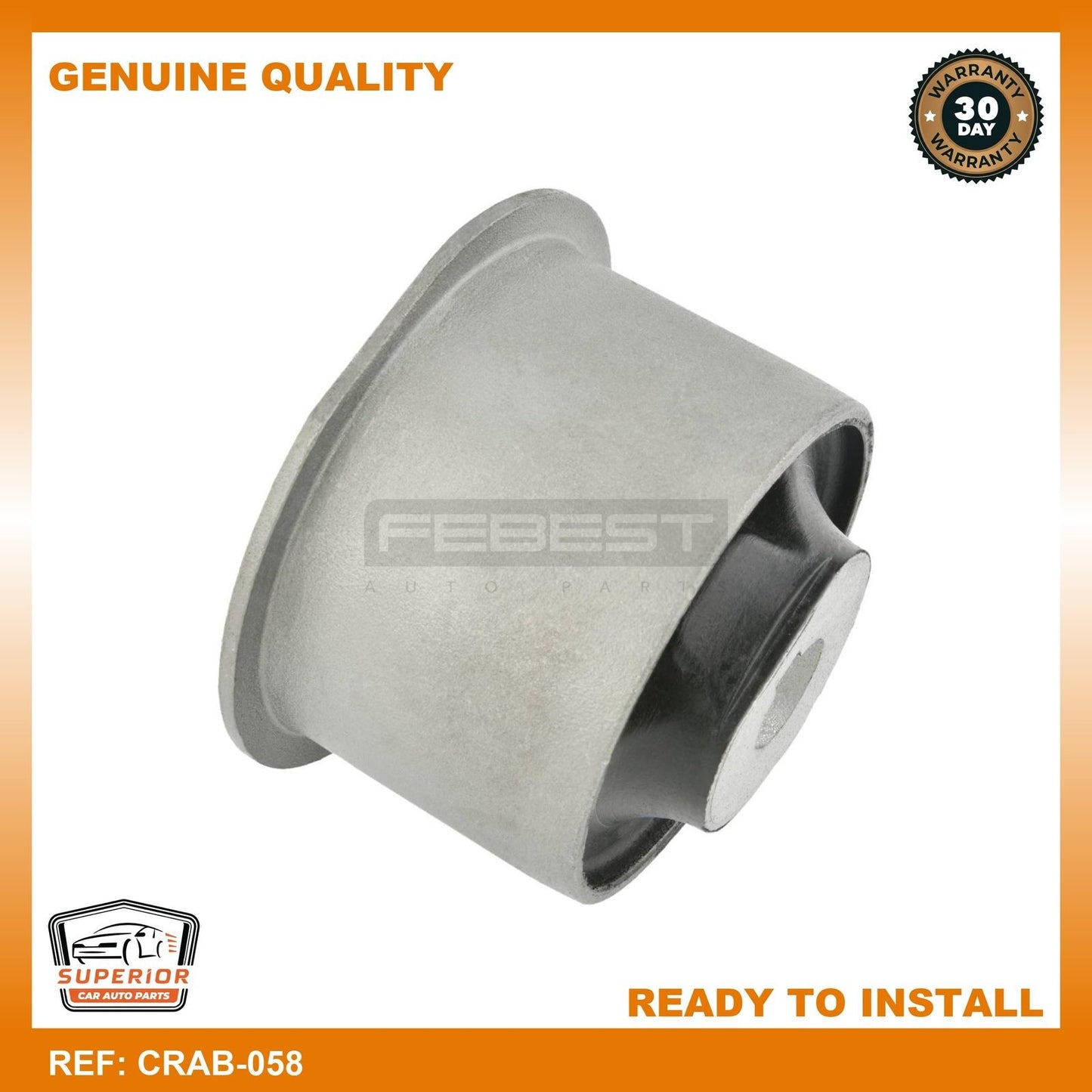 Febest 2004-2010 Jeep Grand Cherokee Front Differential Mount Bushing CRAB-058