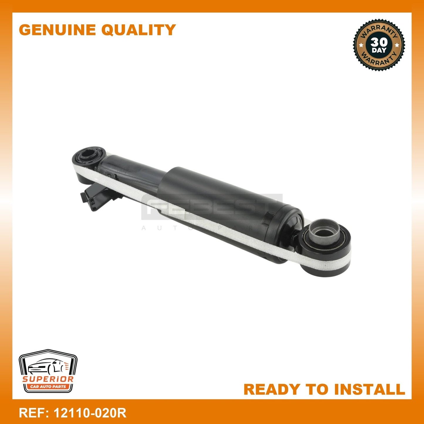 FEBEST 2013-2016 Hyundai Santa Fe Rear Shock Absorber 12110-020R