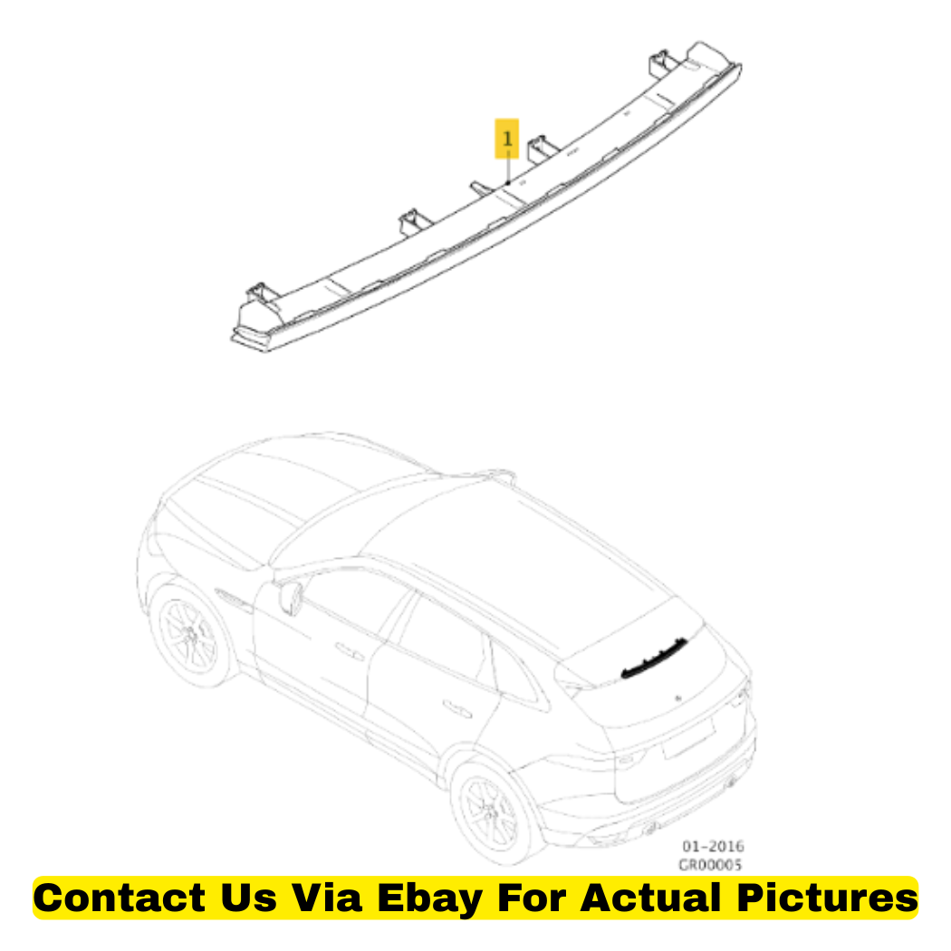 2018 Jaguar F‑Pace High Mounted Stop Lamp Used OEM T4A12510