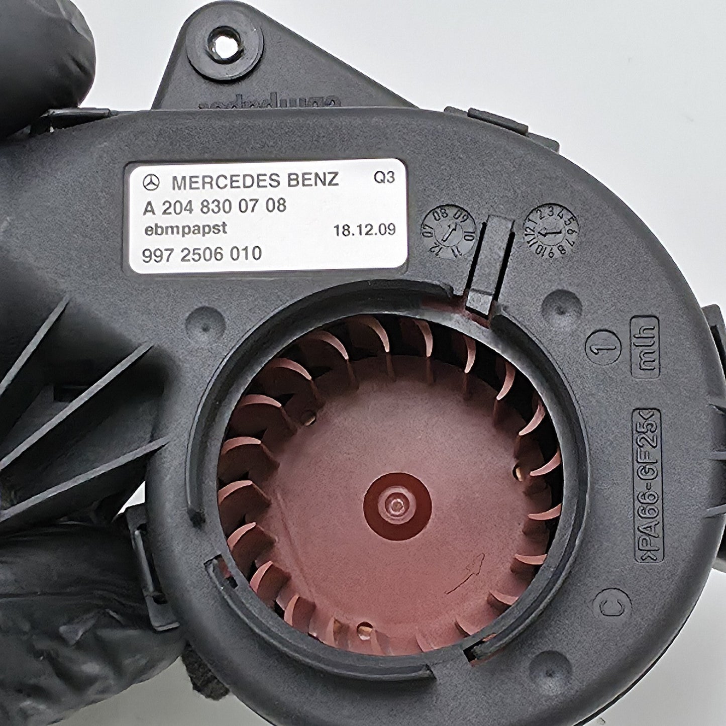 2008-2014 Mercedes-Benz C-Class Blower Motor AC A2048300708