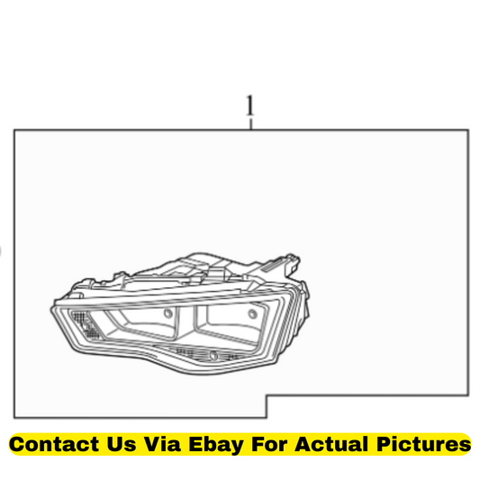 2013 Audi A4 Quattro Right Headlight Assembly Used OEM 8K0941044E