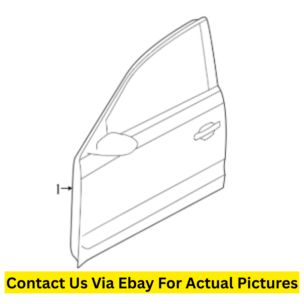 2014 Volkswagen Passat Door Shell Used OEM 561831055G