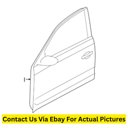 2014 Volkswagen Passat Door Shell Used OEM 561831055G