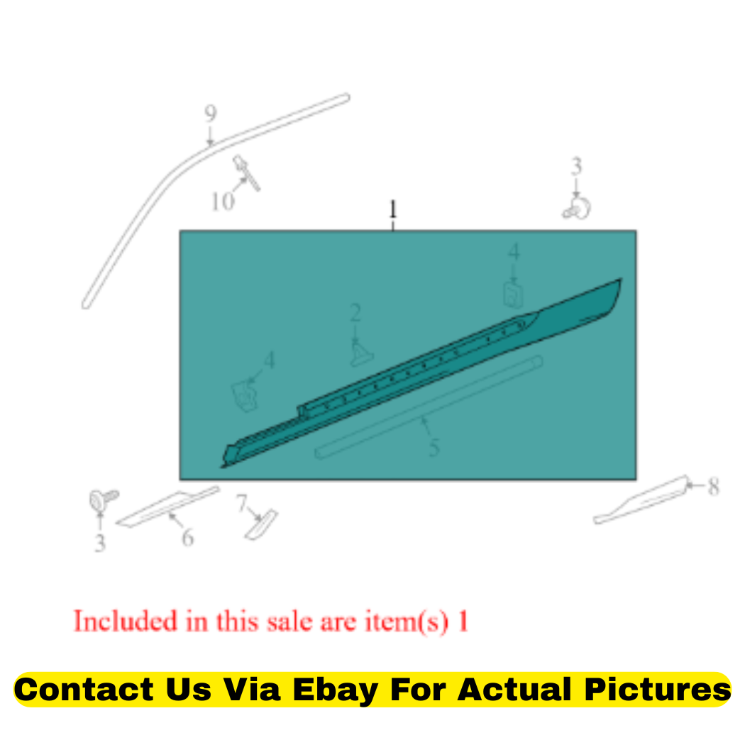 2011 Chevrolet Camaro Rocker Panel Molding Used OEM 92245273