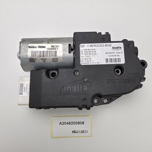 2007-2015 Mercedes-Benz C-Class Sunroof Motor A2048200808