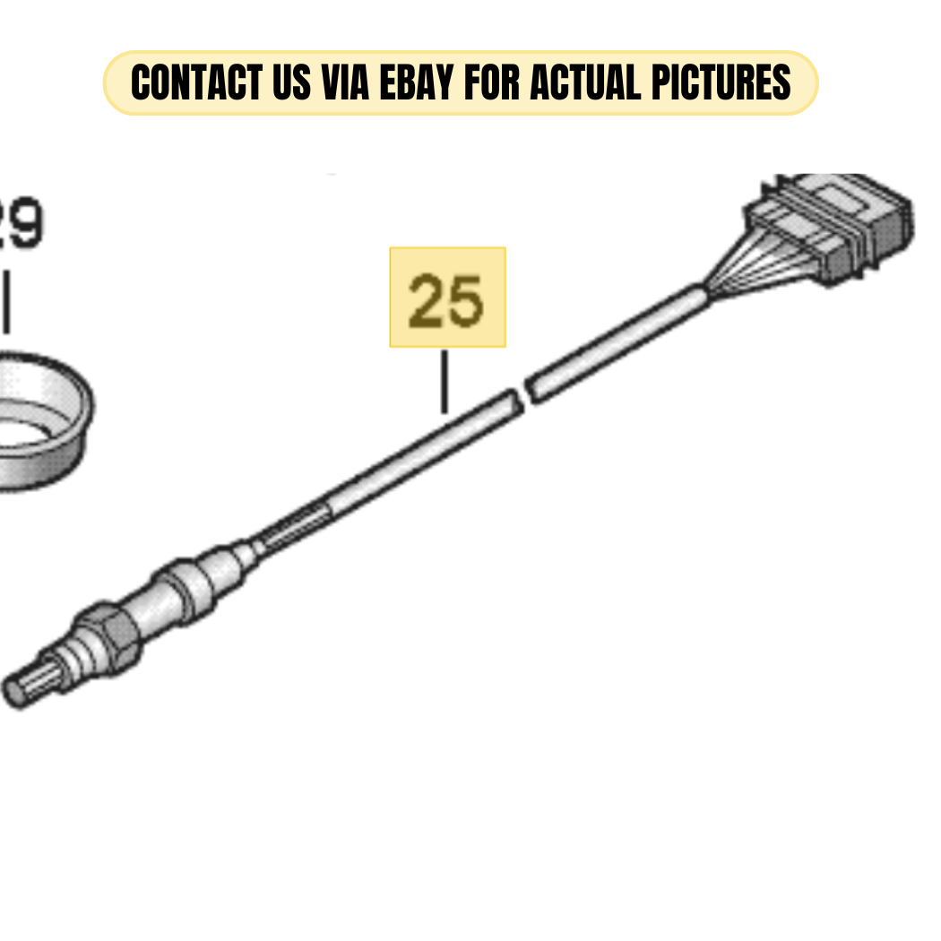 2010-2012 AUDI A4 SET FOR LAMBDA PROBE BEHIND CATALYST USED OEM 1K0998262T