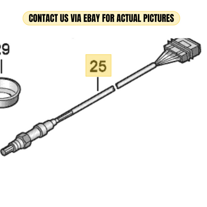 2010-2012 AUDI A4 SET FOR LAMBDA PROBE BEHIND CATALYST USED OEM 1K0998262T