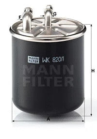 MANN-FILTER Mercedes-Benz Fuel Filter WK820/1