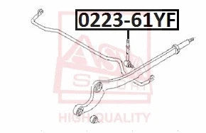 Febest 2006 Toyota Hiace Front Stabilizer Link 0223-61YF