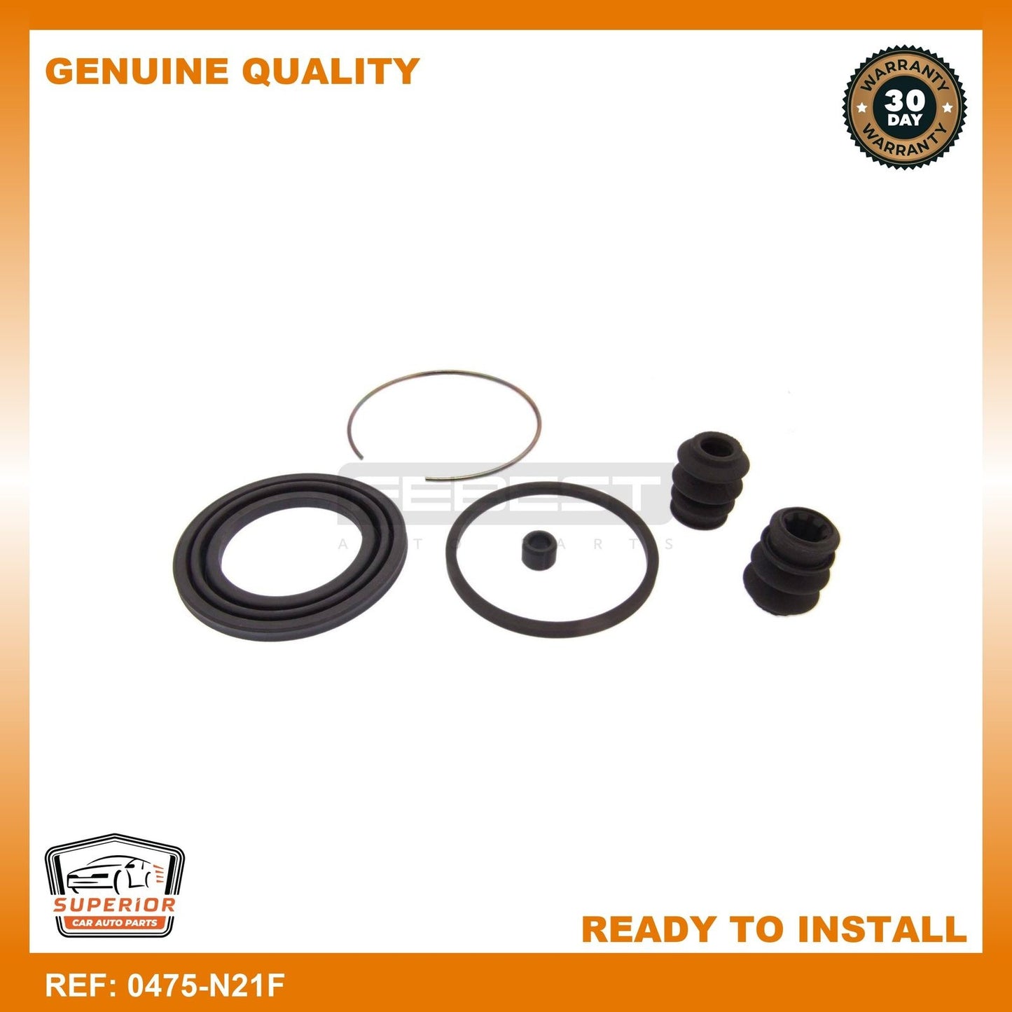 Febest Mitsubishi MB699175 Brake Caliper Repair Kit 0475-N21F