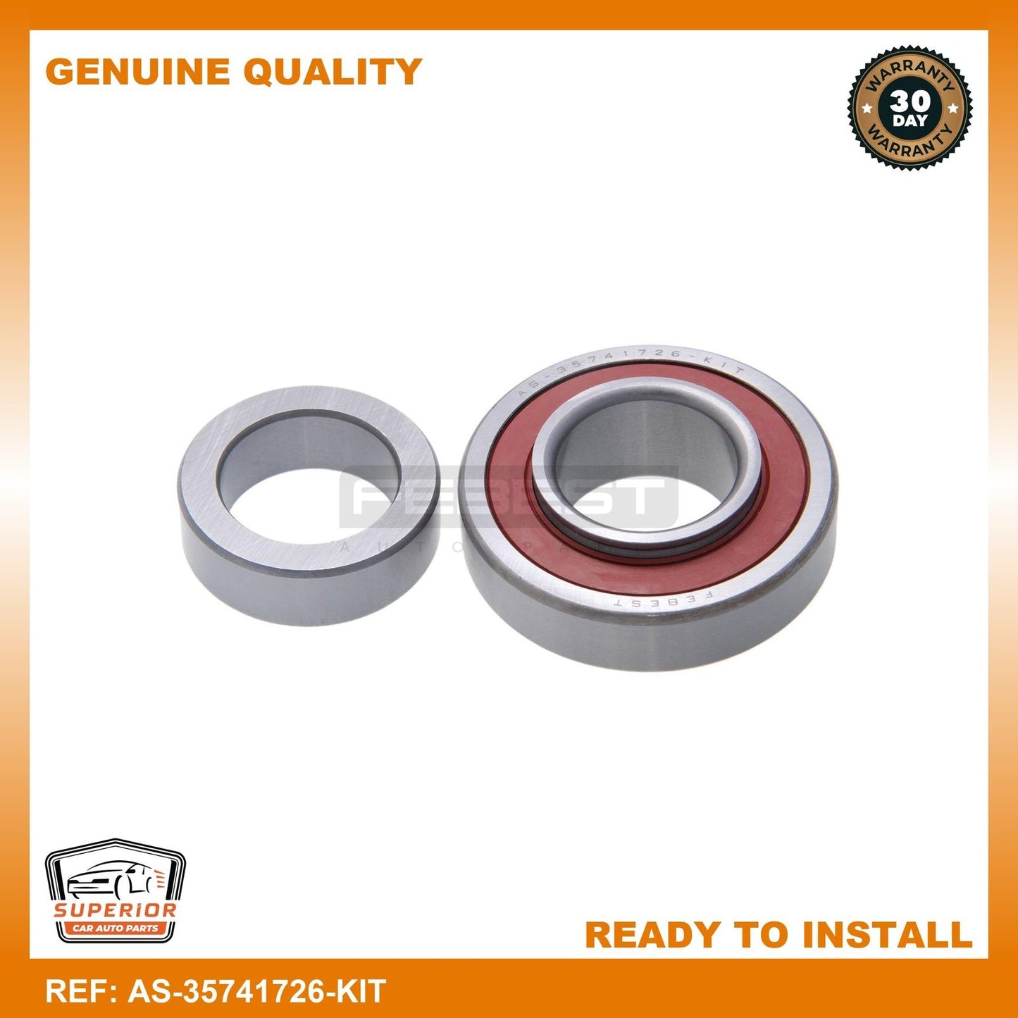 FEBEST TOYOTA Rear Axle Shaft Bearing Kit AS-35741726-KIT