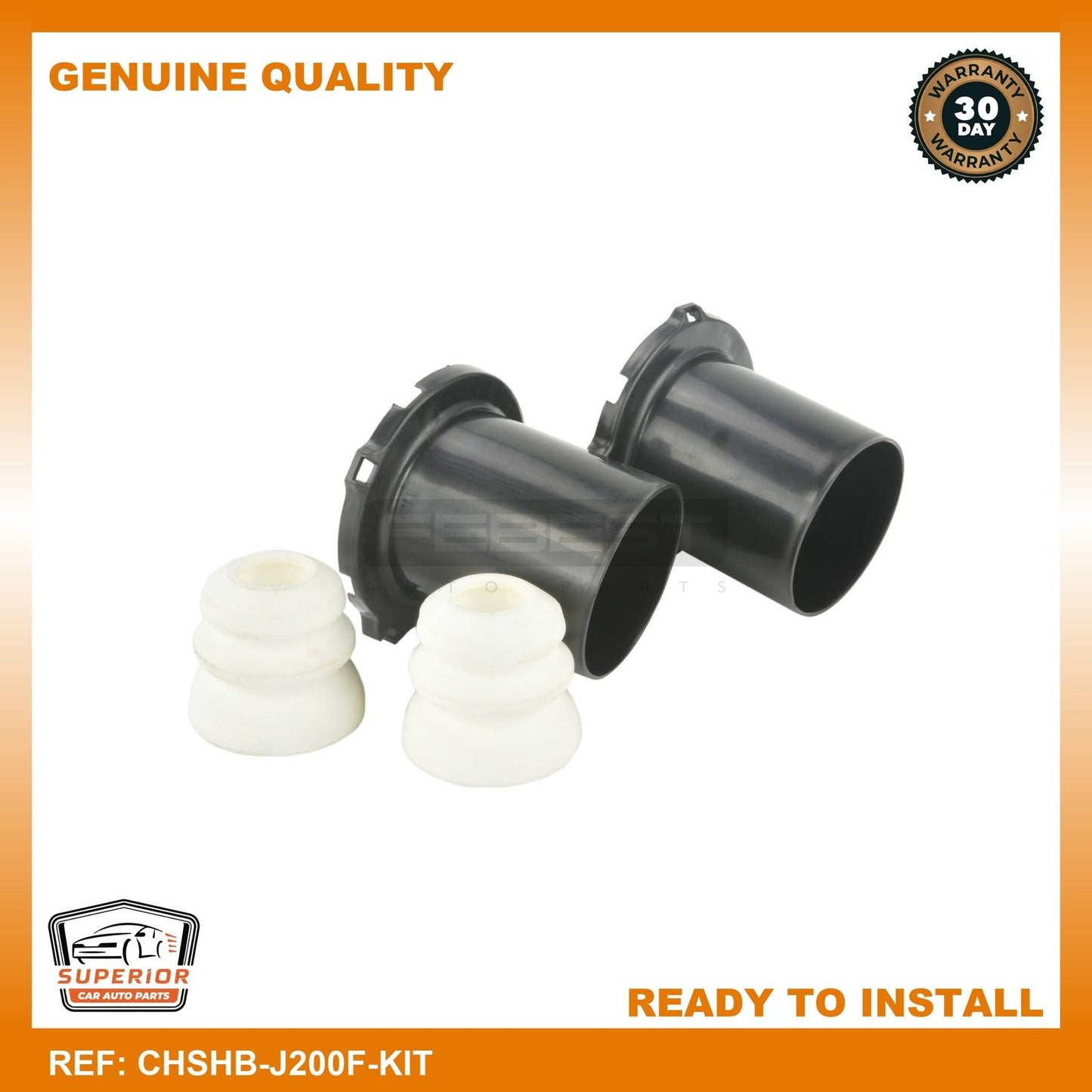 FEBEST 04-07 Chevrolet Optra Boot Jounce Bumper Front Shock Kit CHSHB-J200F-KIT