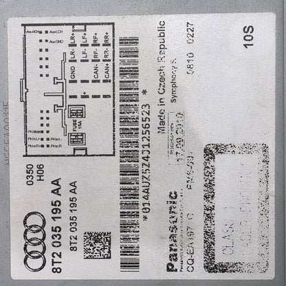 2008-2015 Audi A5 8T Symphony Radio CD Player MP3 SD Card Reader 8T2035195AA