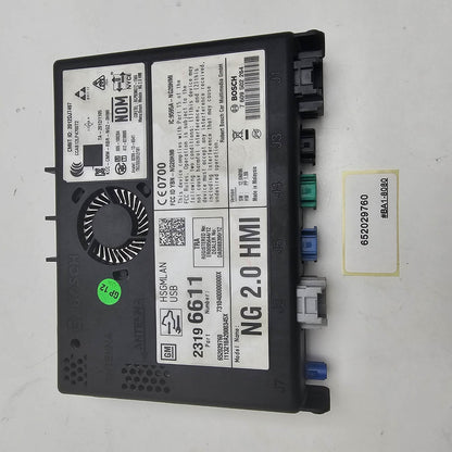 2016-2021 Cadillac CTS Radio Control Module 652029760