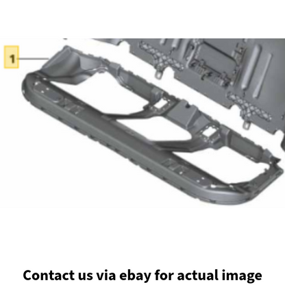 2013 BMW 520i Rear Seat Carrier Frame Used OEM 52209162835