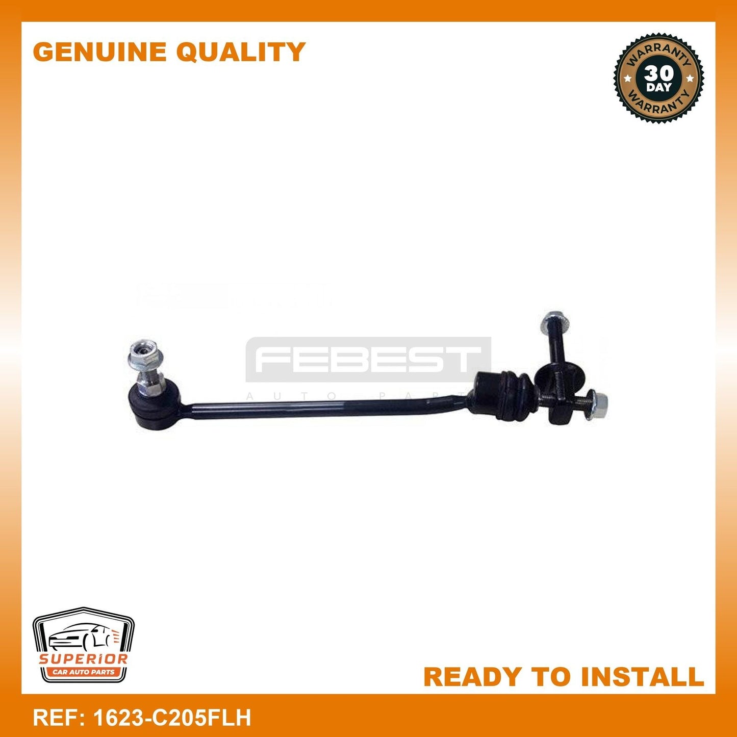 FEBEST Mercedes-Benz Front Left Stabilizer Link 1623-C205FLH