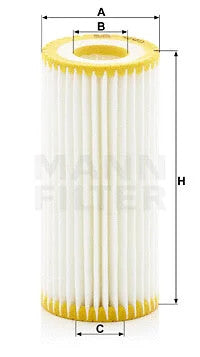 MANN-FILTER 2015-2019 Volkswagen Golf Engine Oil Filter HU6013Z