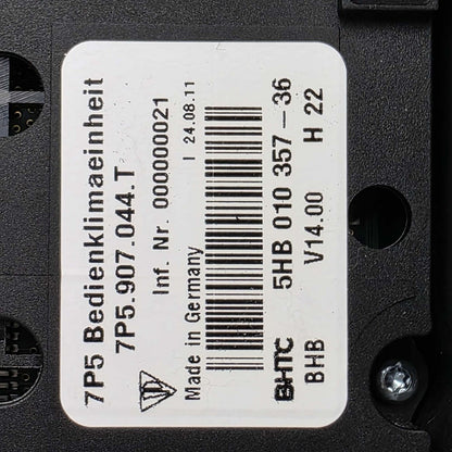 2010-2018 Porsche Cayenne Heater A/C Climate Control Panel 5HB010357