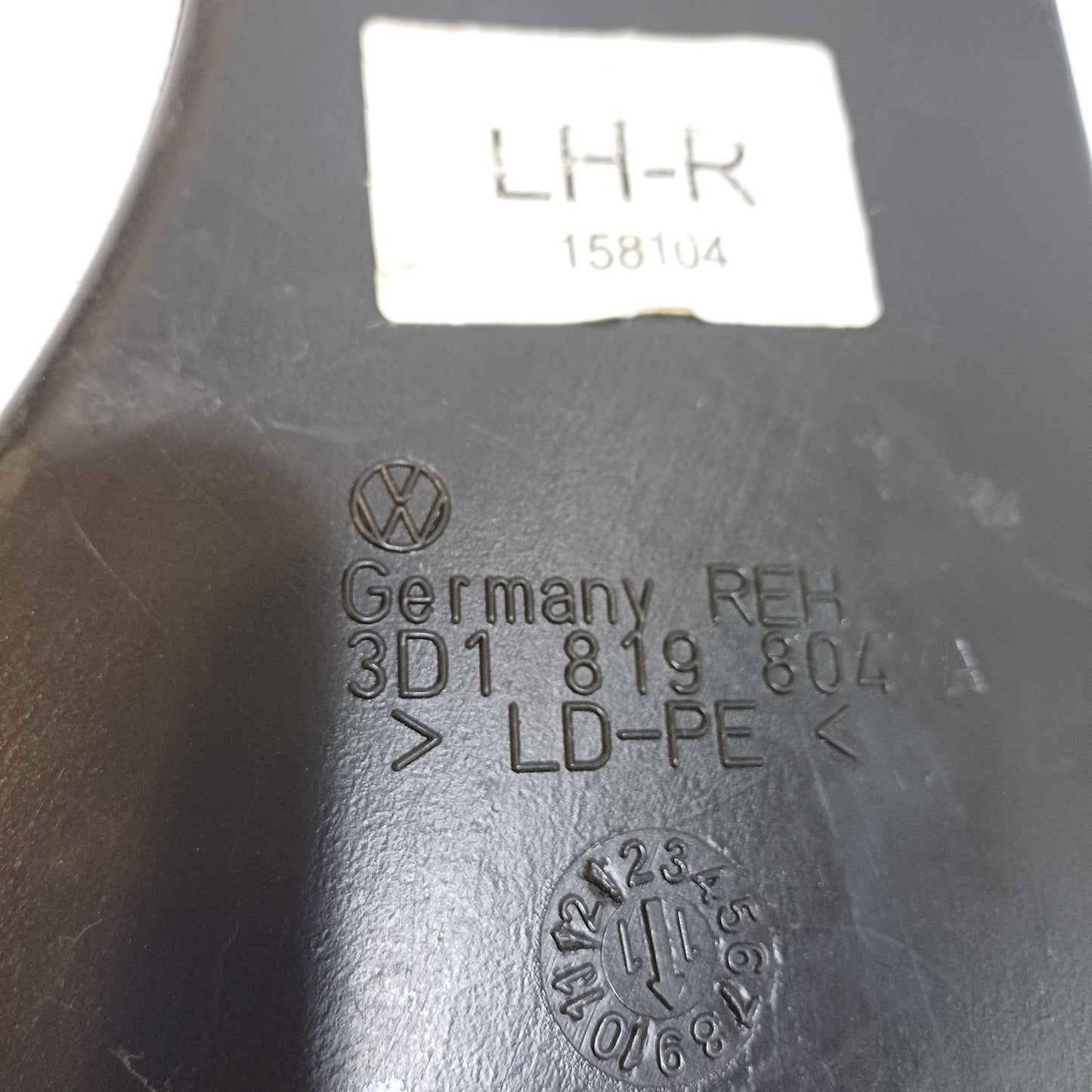 2003-2011 Bentley Flying Spur Right Upper Console Air Vent 3D1819804
