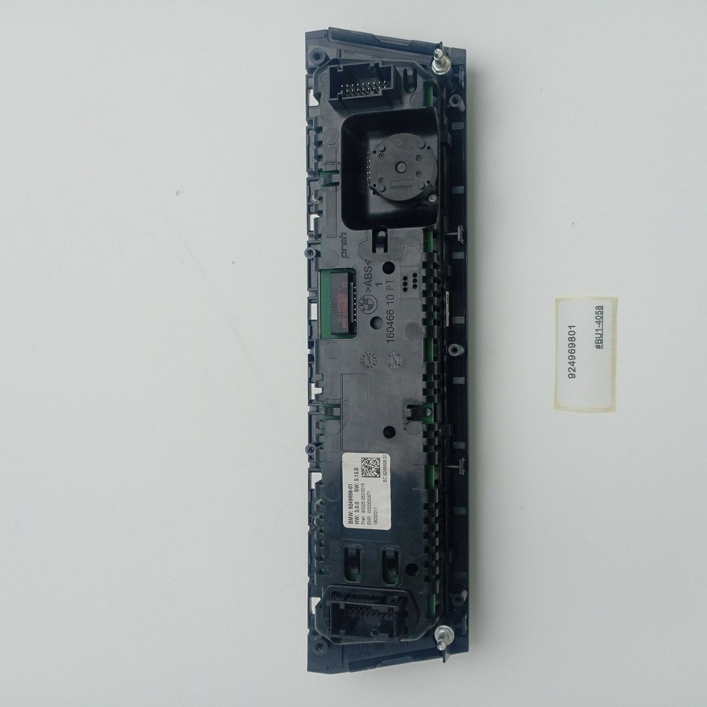 2010-2016 BMW 5 Air conditioning/heating control unit 924969801