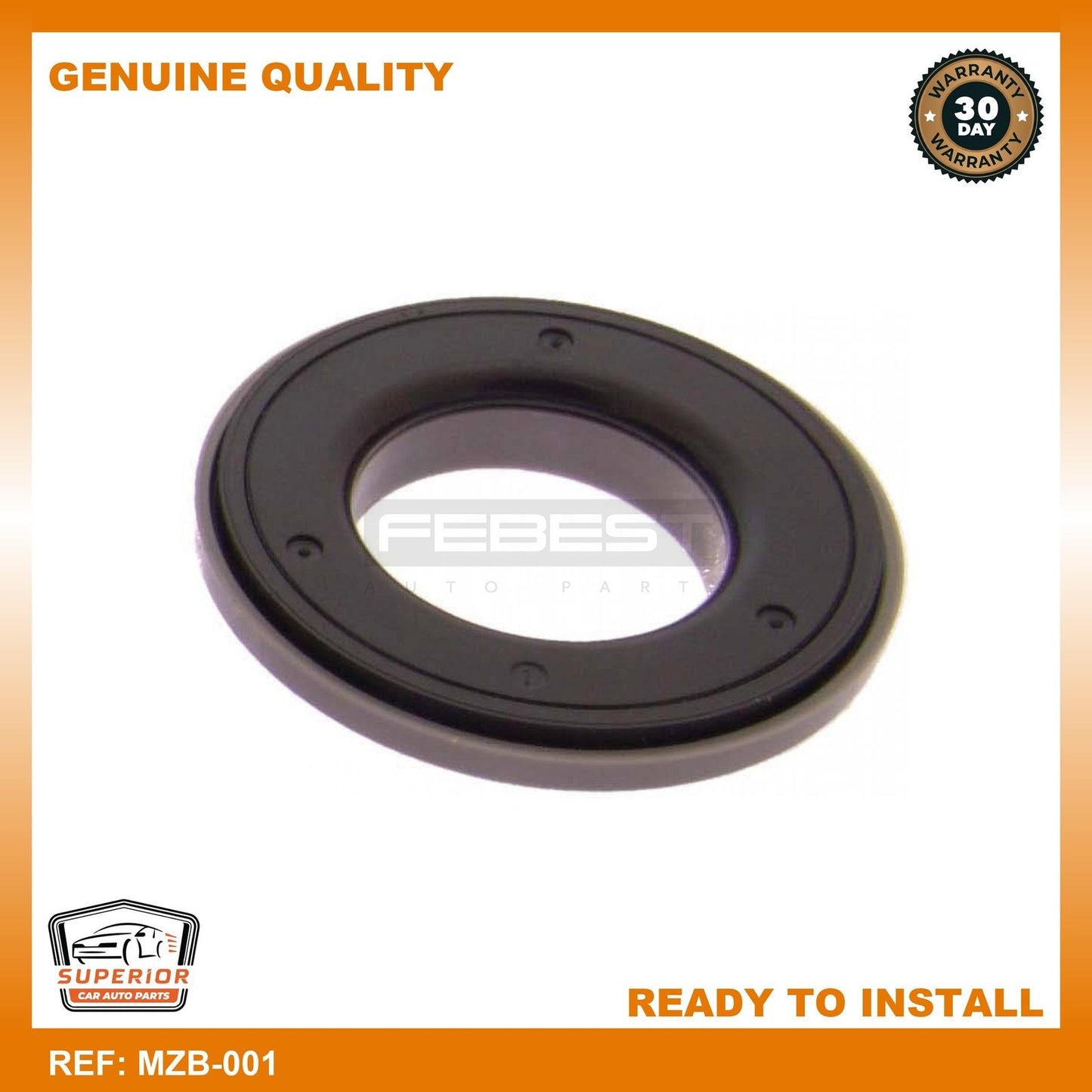 FEBEST 2007-2012 Ford Escape Front Shock Absorber Bearing MZB-001