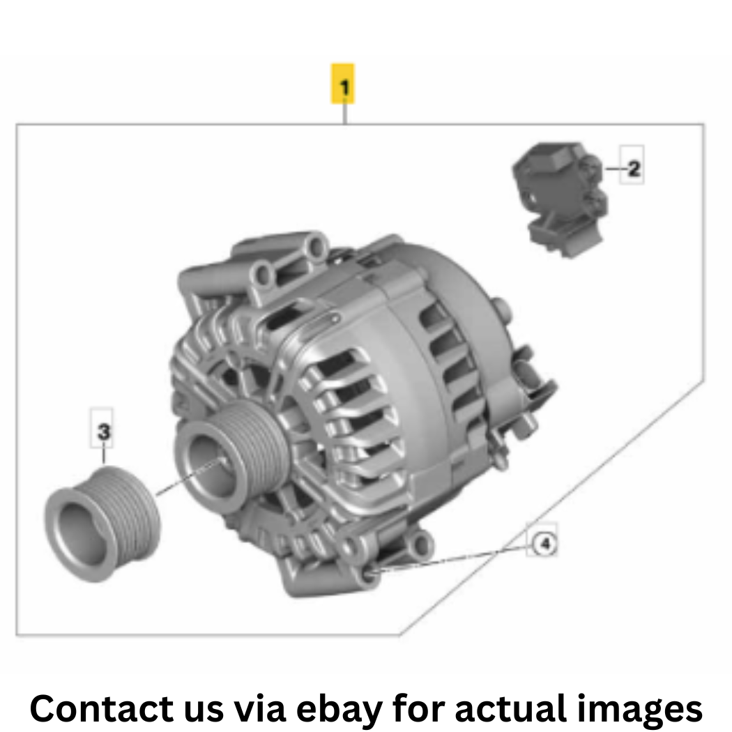 2009 BMW X5 Alternator Used OEM 12317560988