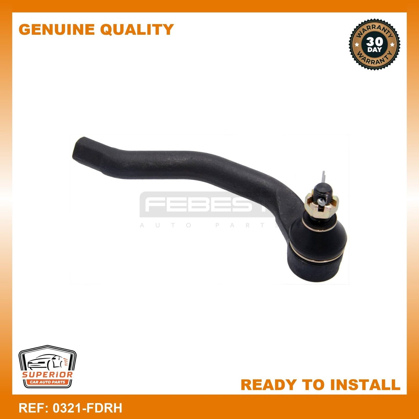 FEBEST 2011 Honda Civic Steering Tie Rod End Right 0321-FDRH