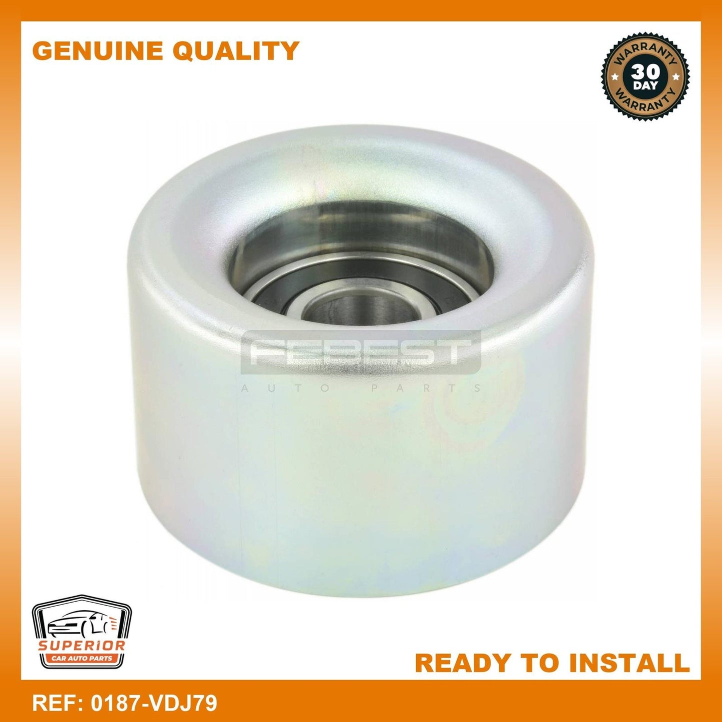 FEBEST 2008-2021 Toyota Land Cruiser Tensioner Pulley 0187-VDJ79