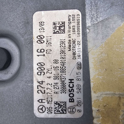 2016-2023 Mercedes-Benz GLC300 Engine Control Module A2749001600