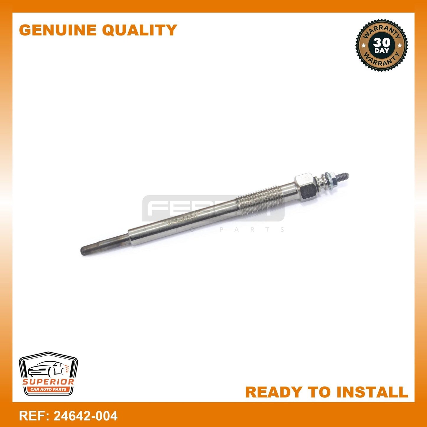 Opel Vectra C Saab Renault 3.0L V6 Diesel Glow Plug FEBEST 24642-004 97357290