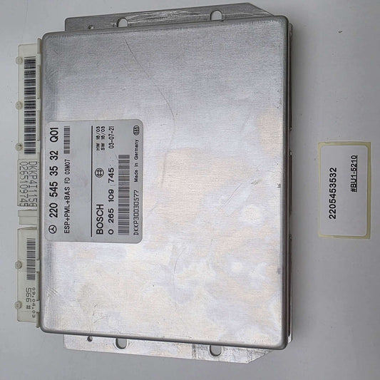 2004 Mercedes-Benz S430 ESP Control Module 2205453532
