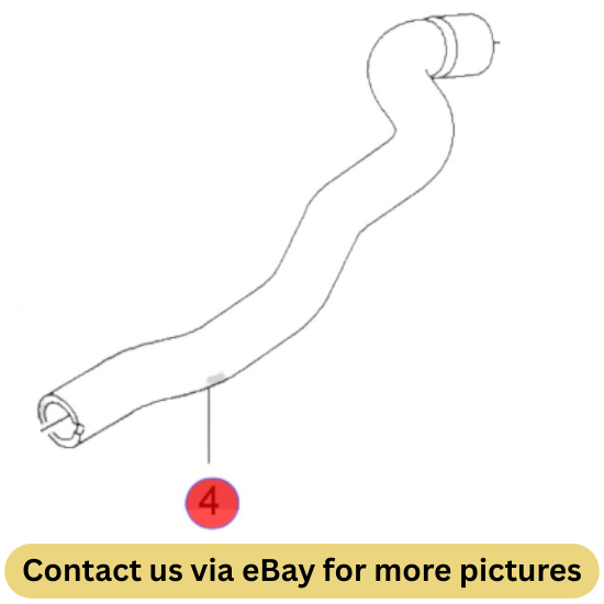 2010 Chevrolet Cruze Heater Outlet Hose Used OEM 94563119