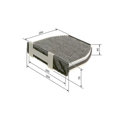 BOSCH Mercedes Cabin Air Filter 1987435001