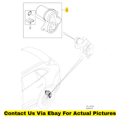 2018 Jaguar F‑Pace Electric Park Brake Set Used OEM T4N7523
