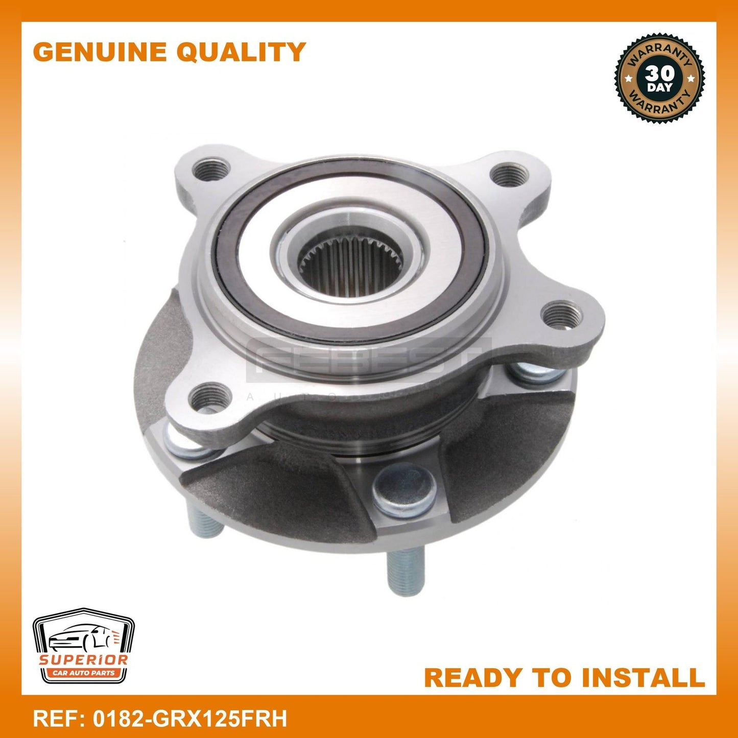 FEBEST 2005 Lexus GS300 Front Wheel Hub Right 0182-GRX125FRH