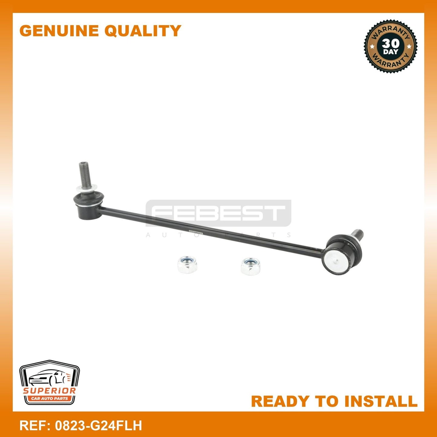 FEBEST 2018-2020 Subaru Forester Front Left Stabilizer Link 0823-G24FLH